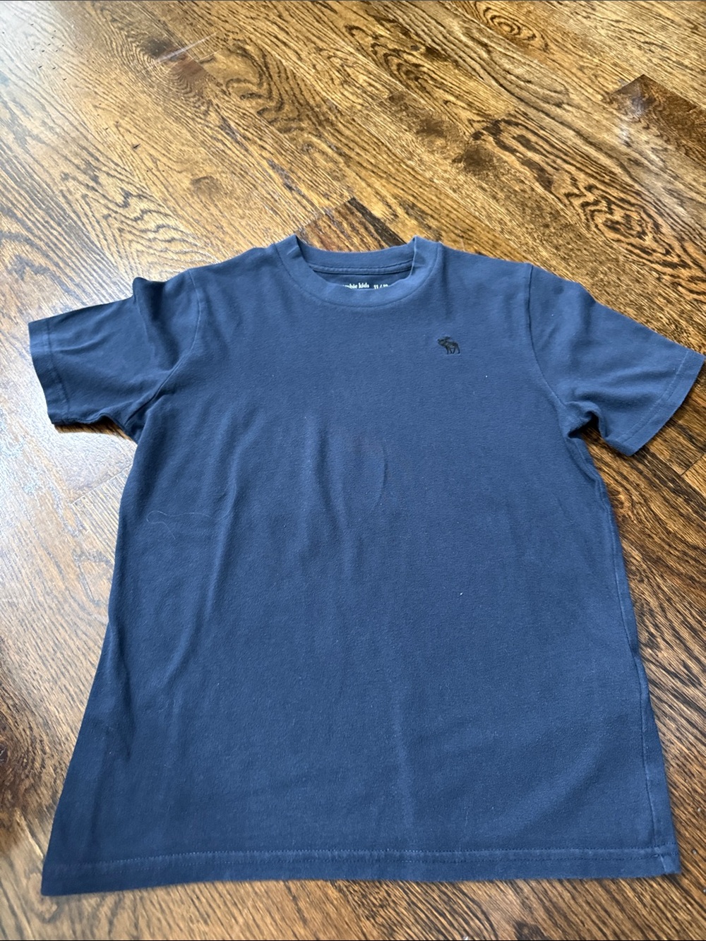 abercrombie kids Navy Short Sleeve Crewneck Tee